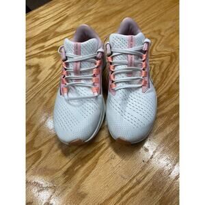 Nike Air Zoom Pegasus 38 Sneaker Women 8 White Pink Running Shoes CW7358-103 S25